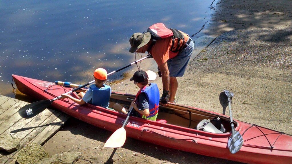 kayaking canoeing