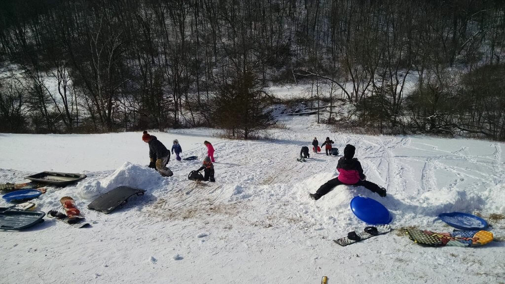 Sledding